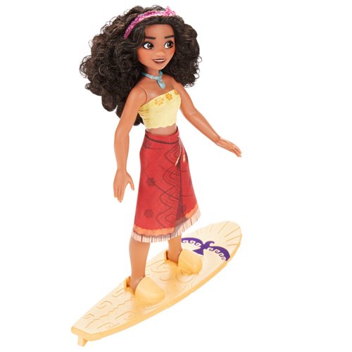 Disney Princess Surfer Moana Fashion Doll and Surfboard