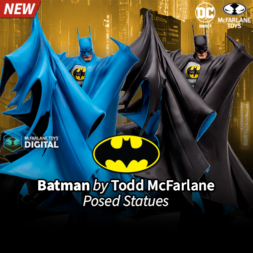 McFarlane Batman Todd Statues