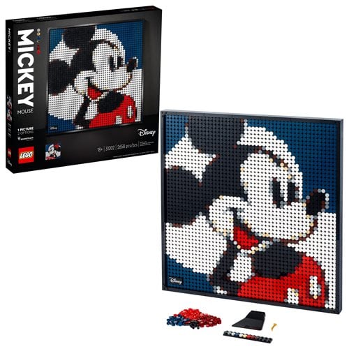 LEGO 31202 Art Disney Mickey and Minnie Mouse Portrait