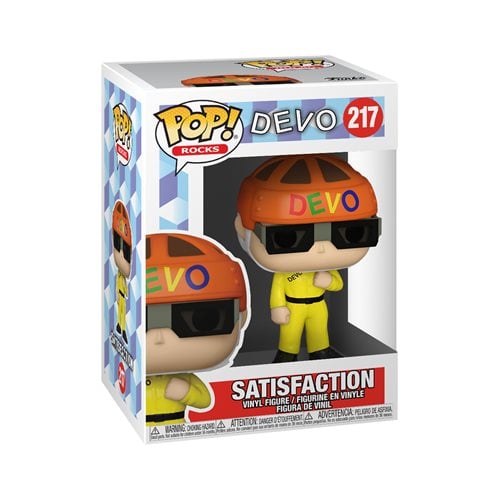 Devo Satisfaction (Yellow Suit) Pop! Vinyl Figure