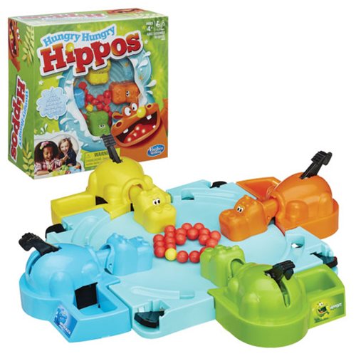 Elefun and Friends Hungry Hungry Hippos Game, Not Mint