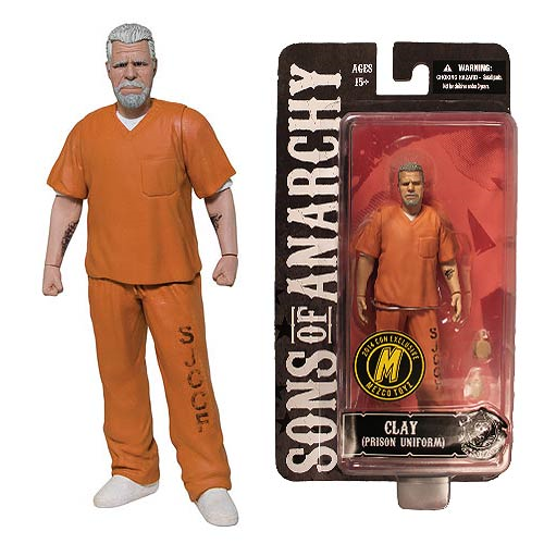 Sons of Anarchy Clay Orange Prison Outfit 6-Inch Action Figure - New York Comic-Con 2014 Exclusive