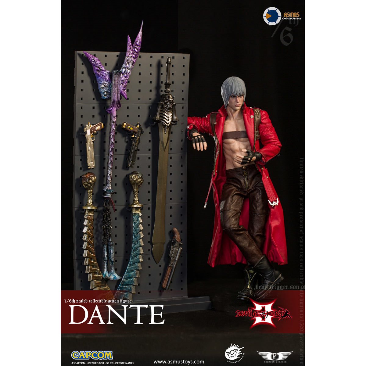 Devil May Cry 4 Dante 10 Inch Play Arts Kai Custom Action 