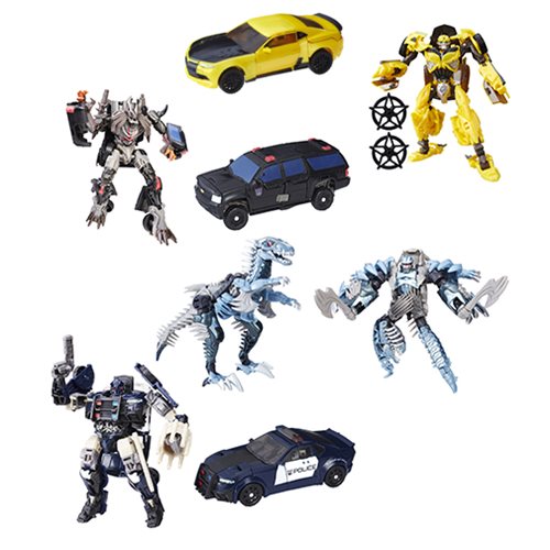 Transformers The Last Knight Premier Deluxe Wave 1 Set