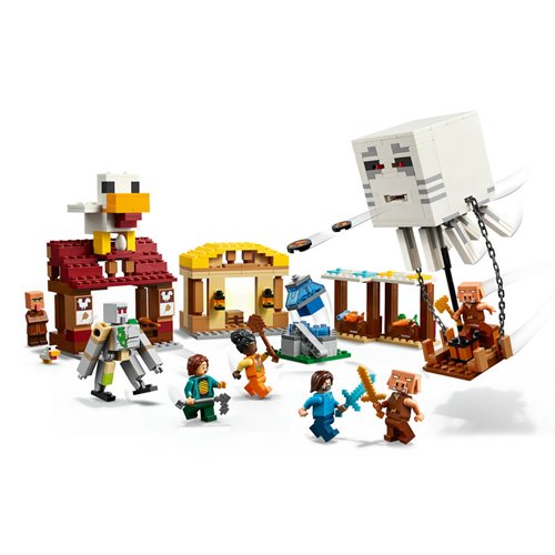 LEGO 21273 Minecraft The Ghast Balloon Village Attack