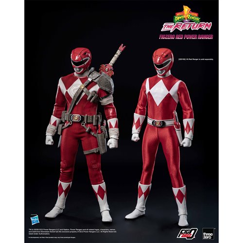 Mighty Morphin Power Rangers: The Return Red Power Ranger FigZero 1:6 Scale Action Figure