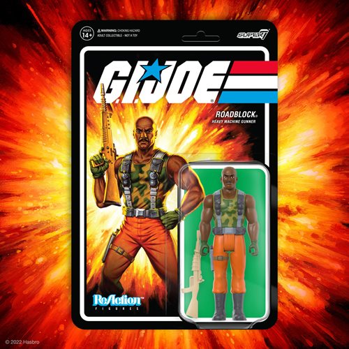 G.I. Joe Roadblock 3 3/4-Inch ReAction Figure