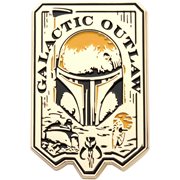 Star Wars Galactic Outlaw Badge Pin