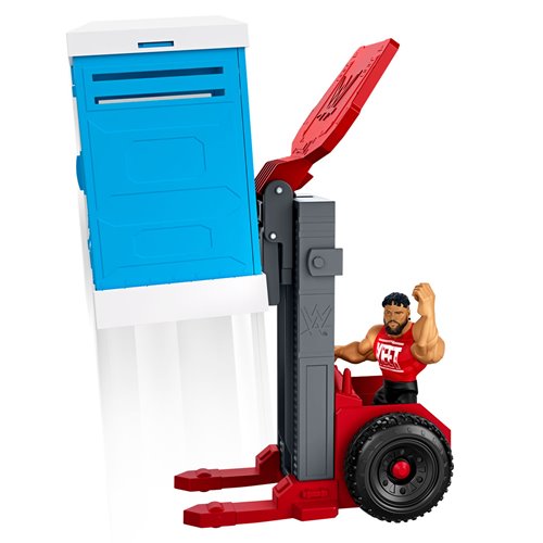 WWE Knuckle Crunchers Backstage Brawl Playset