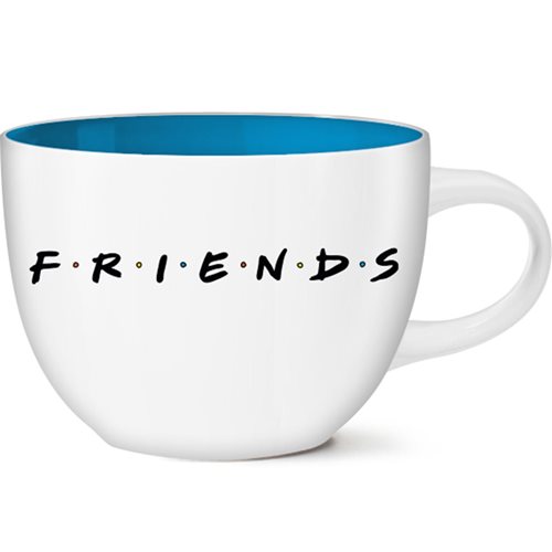 Friends Doodle Logo 24 oz. Ceramic Soup Mug