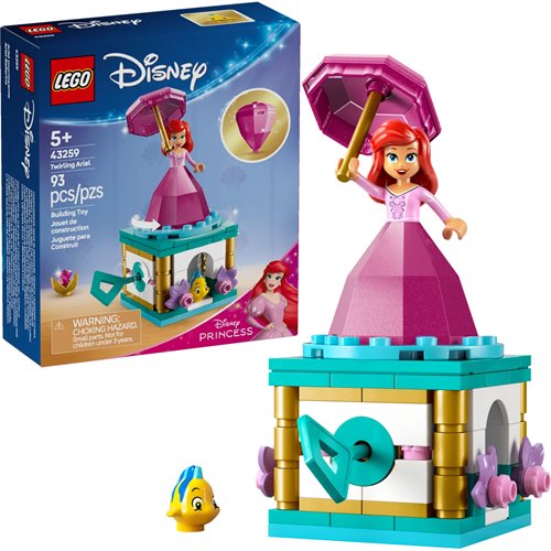 LEGO The Little Mermaid 43259 Twirling Ariel
