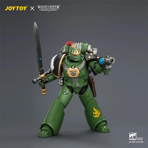 Joy Toy Warhammer 40,000 The Horus Heresy Salamanders MKVI Tactical Legionary 1:18 Scale Action Figu