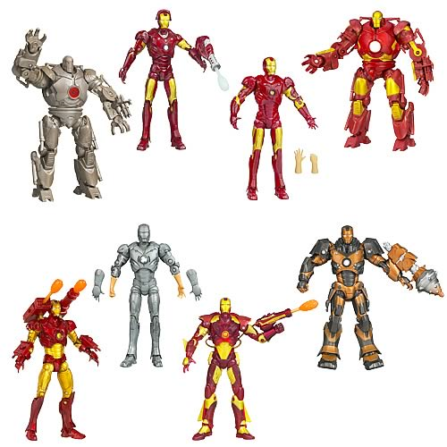 Iron Man Movie Action Figures Wave 4