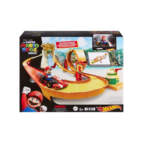 Super Mario Bros. Movie Hot Wheels Jungle Kingdom Raceway