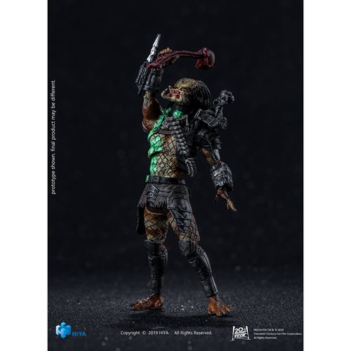 Predator Battle Damage Jungle Predator 1:18 Scale Action Figure - Previews Exclusive