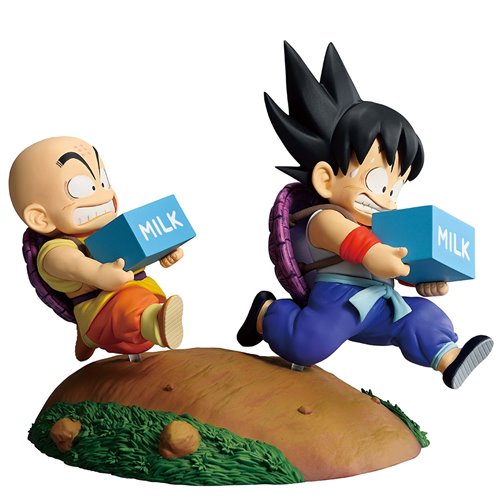 Dragon Ball Son Goku and Krillin Fantastic Adventure 2 Ichibansho Statue