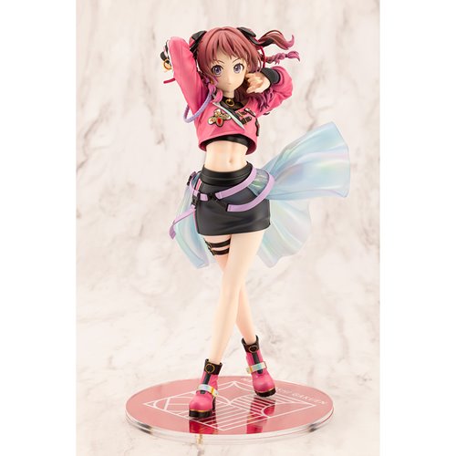 The Idolmaster Gakuen Saki Hanami Fighting My Way 1:7 Scale Statue