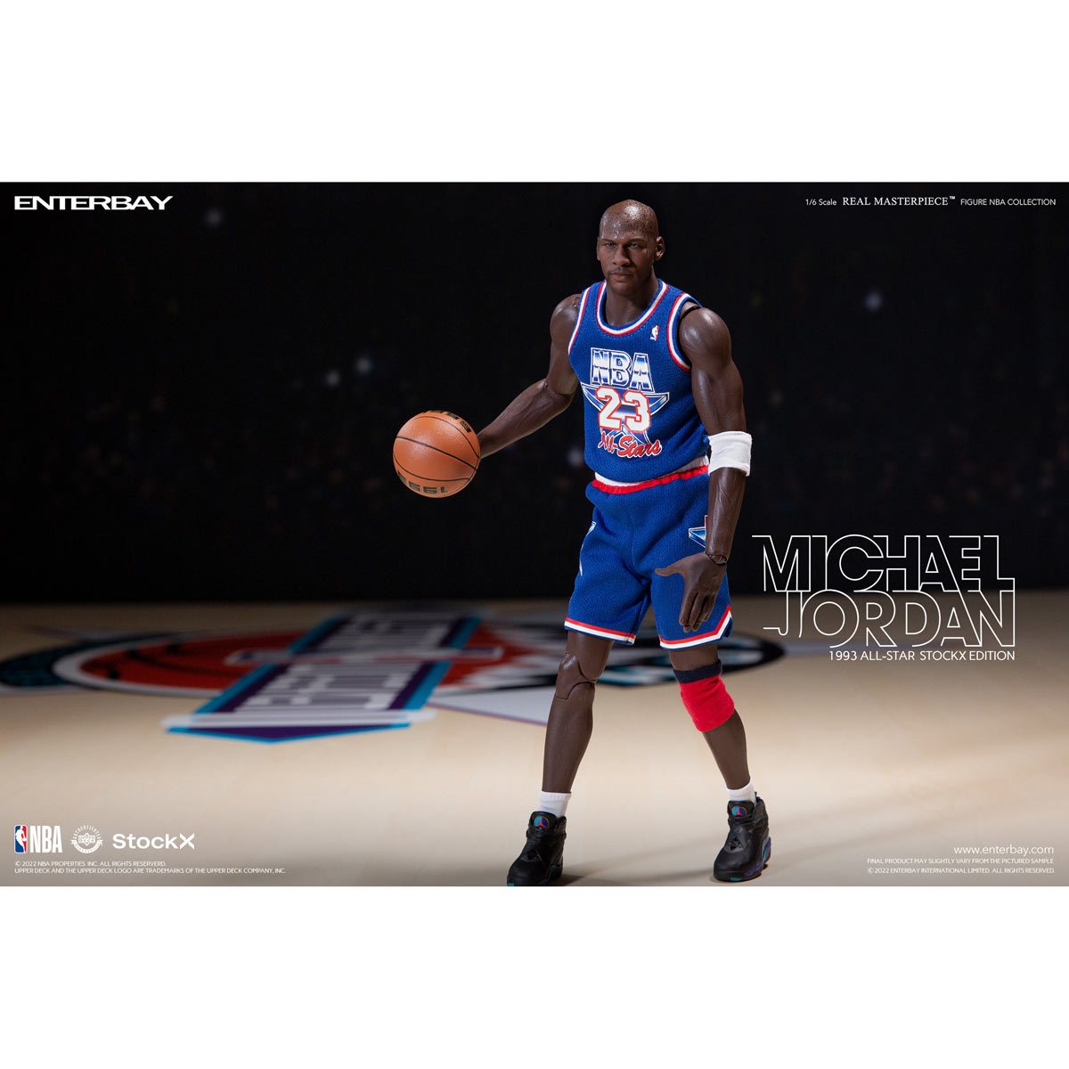 1/6 REAL MASTERPIECE NBA COLLECTION: MICHAEL JORDAN All Star 1993 Limi –  ENTERBAY