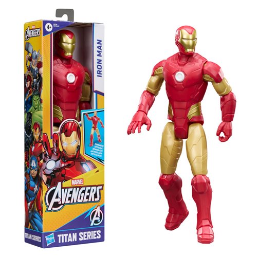 Marvel Avengers Titan Series Iron Man 11 1/2-Inch Action Figure
