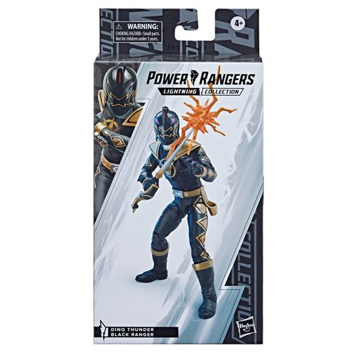 Power Rangers Lightning Collection Dino Thunder Black Ranger 6-Inch Action Figure