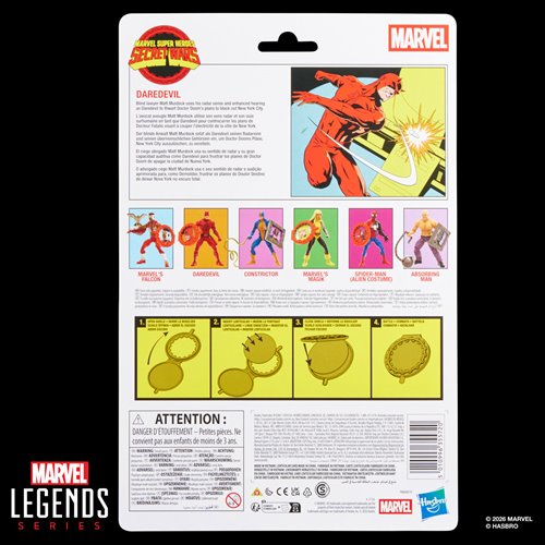 Marvel Legends Secret Wars 6-Inch Action Figures Wave 2 Case of 6