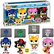 Sonic the Hedgehog Glow-in-the-Dark Funko Pop! Vinyl Bundle Box 4-Pack