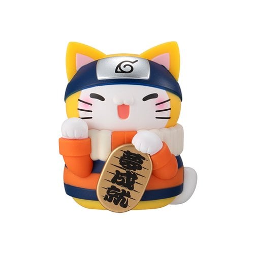 Naruto Nyaruto! Beckoning Cat Fortune One More Time! Mega Cat Project Mini-Figure Case of 6