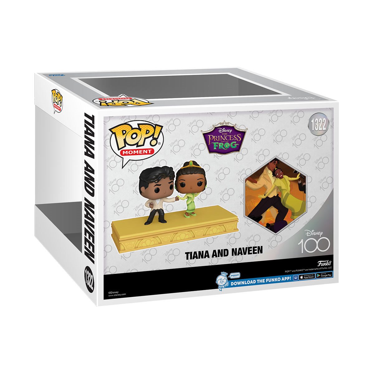 Buy FUNKO POP! DISNEY: Disney's 100th - Tiana Online at Low Prices in India  