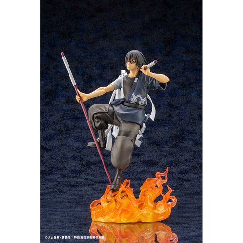 Fire Force Shinmon Benimaru ArtFX J 1:8 Scale Statue - ReRun