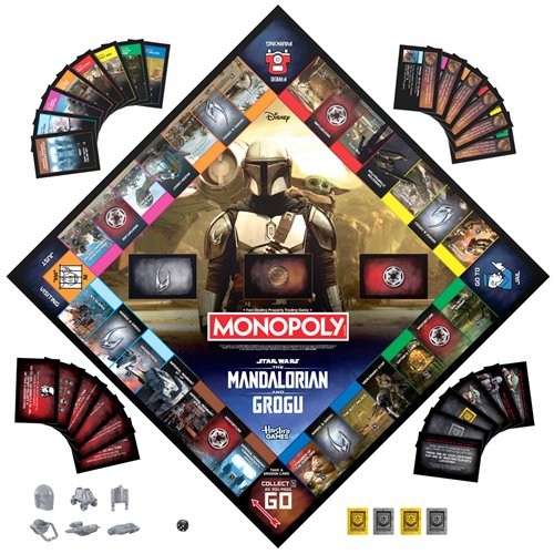 Star Wars The Mandalorian and Grogu Edition Monopoly:Board Game