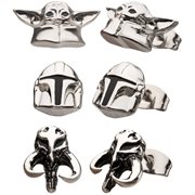 Star Wars: The Mandalorian Stud Earring Set