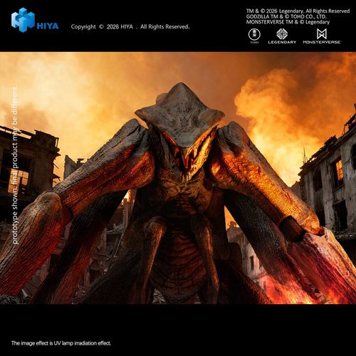 Godzilla King of the Monsters Super Articulated Muto Exquisite Basic Series Non Scale Action Figure