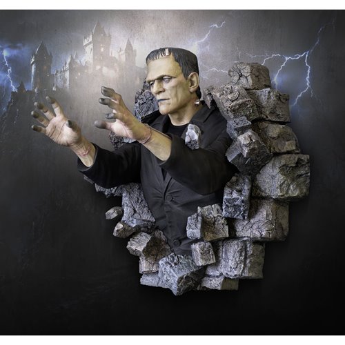 Frankenstein 1:2 Scale Wall Sculpture Mount