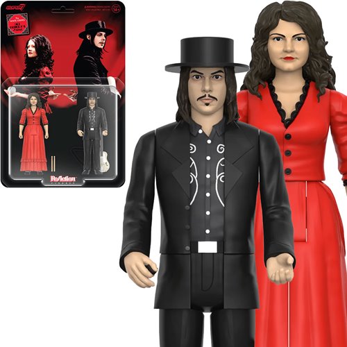 The White Stripes Get Behind Me Satan 3 3/4-Inch ReAction Figures 2-Pack