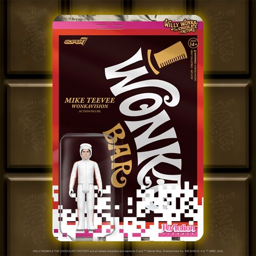 Willy Wonka and the Chocolate Factory Mike Teevee (Wonkavision) 3 3/4-Inch ReAction Figure
