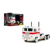 Transformers G1 Optimus Prime Big Rig with Ghostbusters Ecto-1 Graphics 1:24 Scale Die-Cast Metal Vehicle