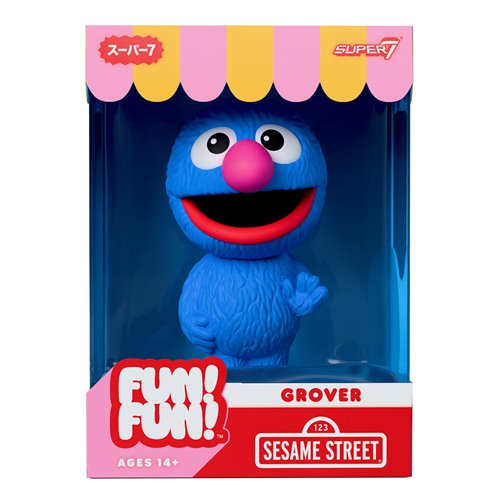 Sesame Street Grover FUN! FUN! Vinyl Figure