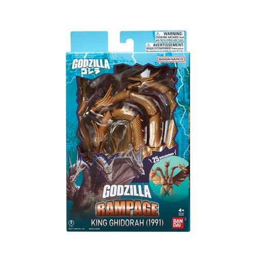 Godzilla King Ghidorah 1991 Godzilla Rampage 6-Inch Action Figure