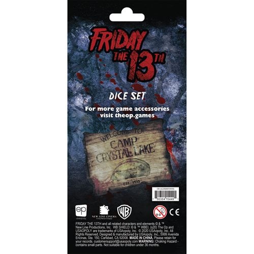 Friday the 13th Dice Set Game