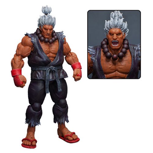 New SHF Street Fighter V No.05 AKUMA Action Figure Fighting Body Statues In  Box