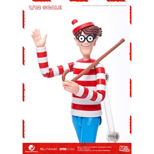 Where's Waldo? Waldo Megahero Series 1:12 Scale Action Figure