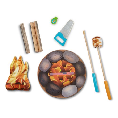 Let's Explore S'mores and More Campfire Play Set