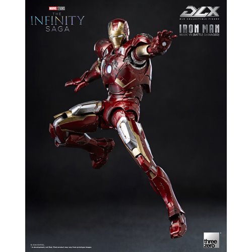 Marvel Studios: The Infinity Saga Iron Man Mark 7 Battle Damaged DLX Action Figure