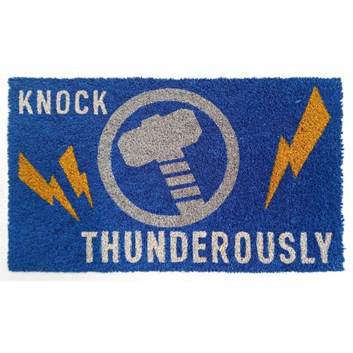 Thor Knock Thunderously Coir Doormat