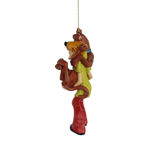 Scooby-Doo Shaggy Holding Scooby Ornament by Jim Shore
