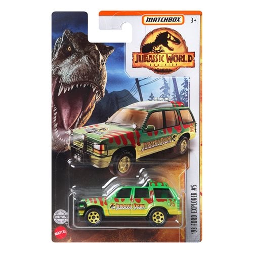 Jurassic World Matchbox 2022 Mix 1 Die-Cast Vehicles Case of 12