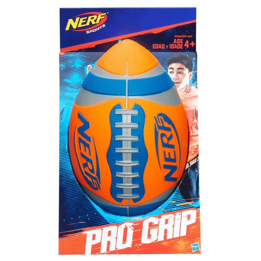 Nerf Pro Grip Football - Color May Vary