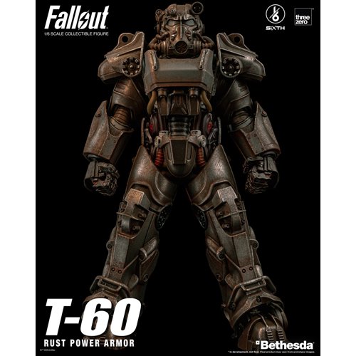 Fallout T-60 Rust Power Armor 1:6 Scale Action Figure