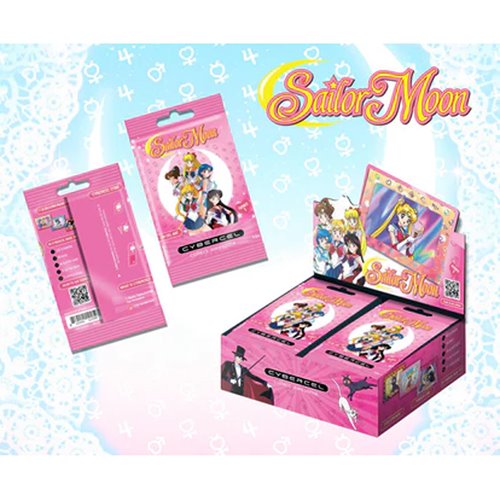 Sailor Moon Series 1 Cybercel 3D Cel Art Collectible Display of 20 Packs