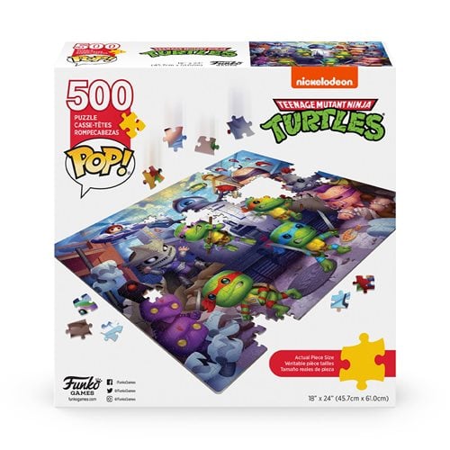 Teenage Mutant Ninja Turtles 500-Piece Pop! Puzzle
